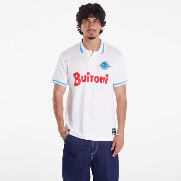 COPA Джърси COPA x Maradona Napoli 1986-87 Away Retro Football Shirt UNISEX White S