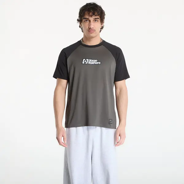 Horsefeathers Джърси Horsefeathers Spike Bike Jersey Chimera/ Black L