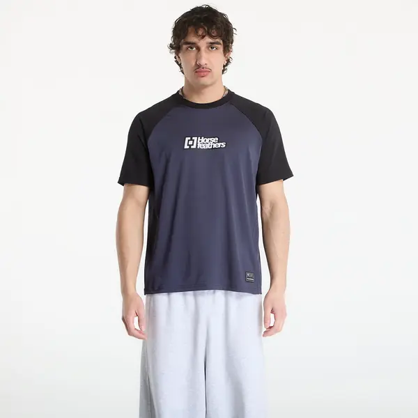 Horsefeathers Джърси Horsefeathers Spike Bike Jersey Indigo/ Black L