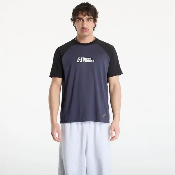 Horsefeathers Джърси Horsefeathers Spike Bike Jersey Indigo/ Black L