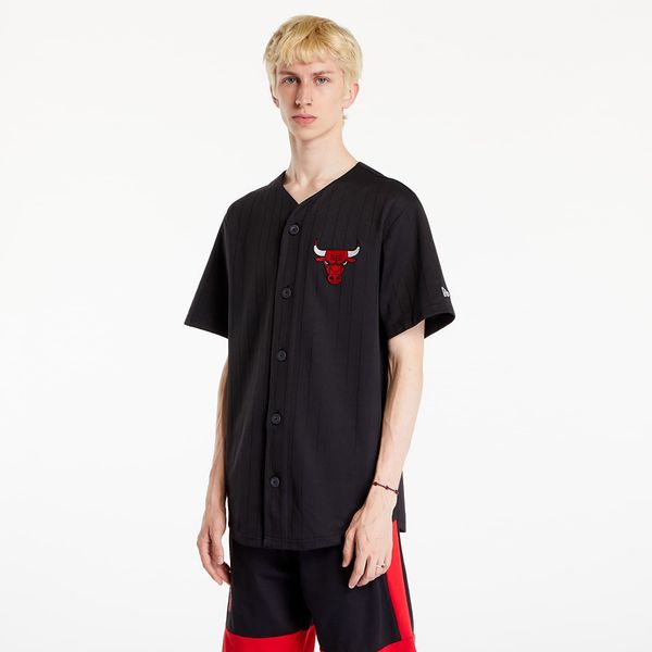 New Era Джърси New Era NBA Team Logo Jersey Chicago Bulls Black/ Front Door Red L