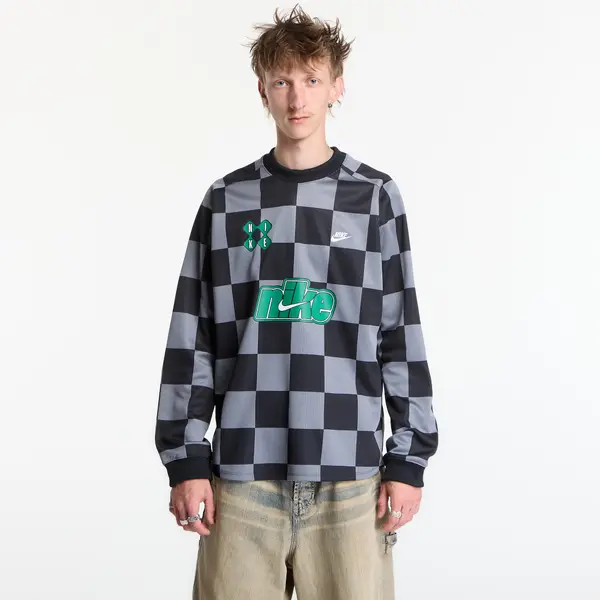Nike Джърси Nike Sportswear Club Men's Goalie Top Smoke Grey/ Black/ Malachite L