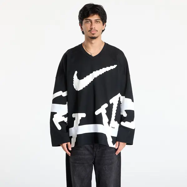 Nike Джърси Nike Sportswear Club Men's Hockey Jersey Black/ White/ White M