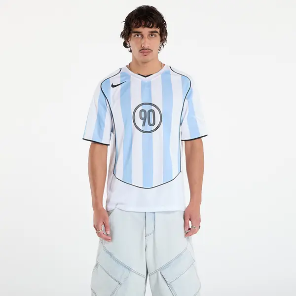 Nike Джърси Nike Total 90 Men's Dri-FIT Soccer Jersey Psychic Blue/ White/ Black/ Black L