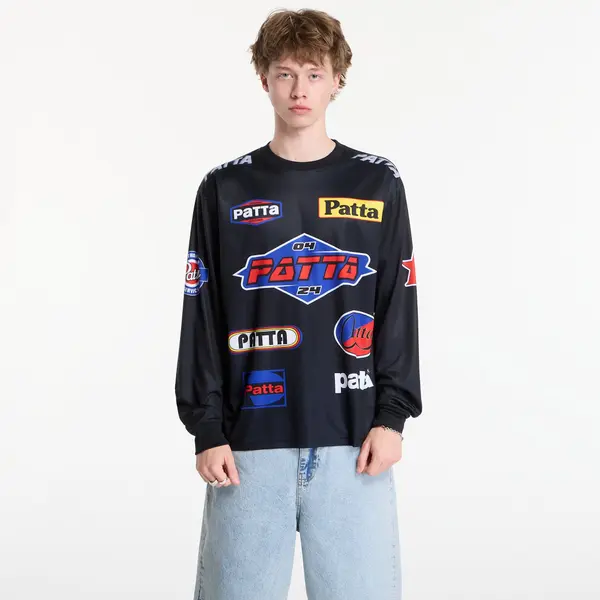 Patta Джърси Patta Sponsor Jersey UNISEX Moonless Night M