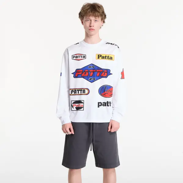 Patta Джърси Patta Sponsor Jersey UNISEX White L