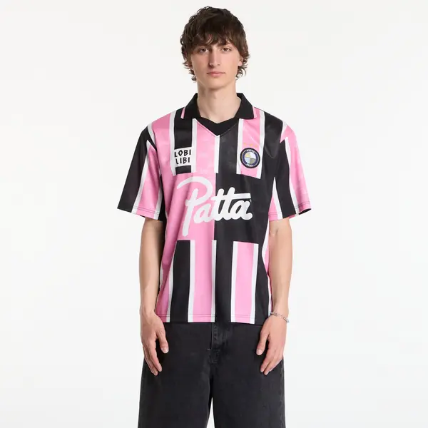 Patta Джърси Patta Stripe Football Jersey UNISEX Begonia Pink M