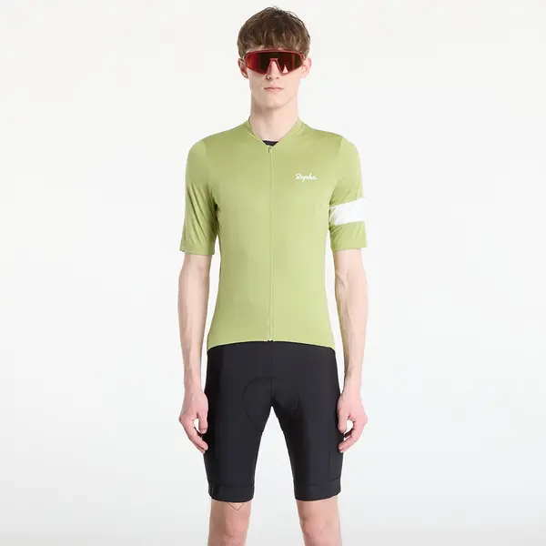Rapha Джърси Rapha Men's Core Jersey Fern/ White L
