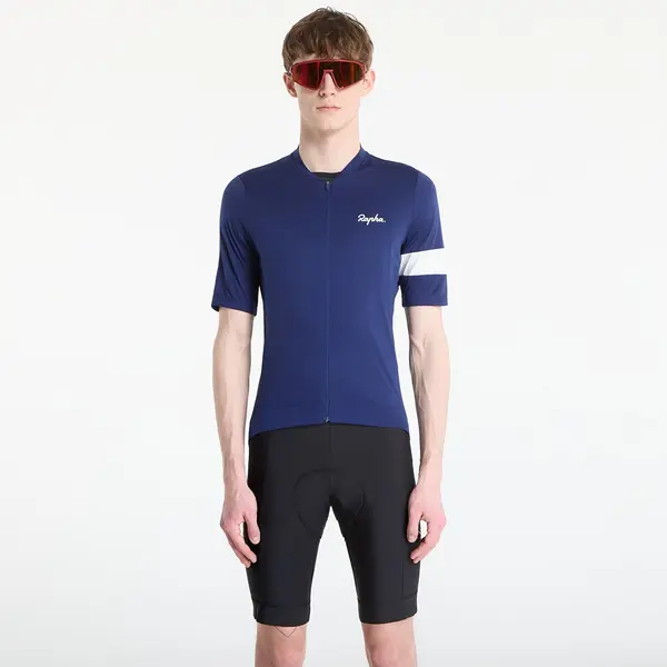 Rapha Джърси Rapha Men's Core Jersey Navy/ White L