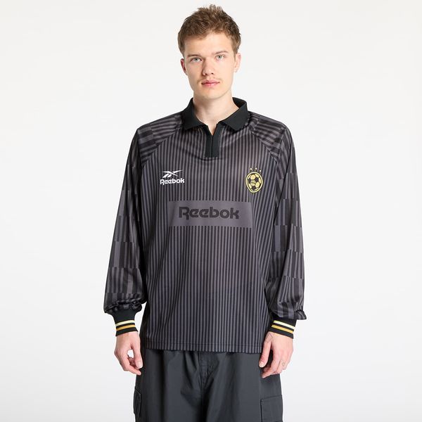 Reebok Джърси Reebok LTD Soccer Long Sleeve Tee 22 Graphic Black S