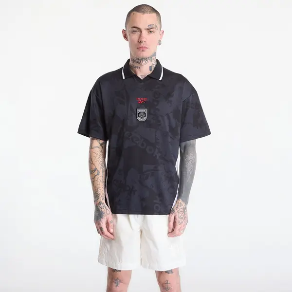 Reebok Джърси Reebok Street Sport Football Jersey Black/White XL