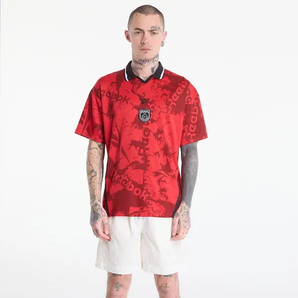 Reebok Джърси Reebok Street Sport Football Jersey Vector Red/Black XL