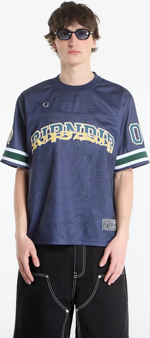 RIPNDIP Джърси RIPNDIP Mother Nerm Football Jersey Navy XL