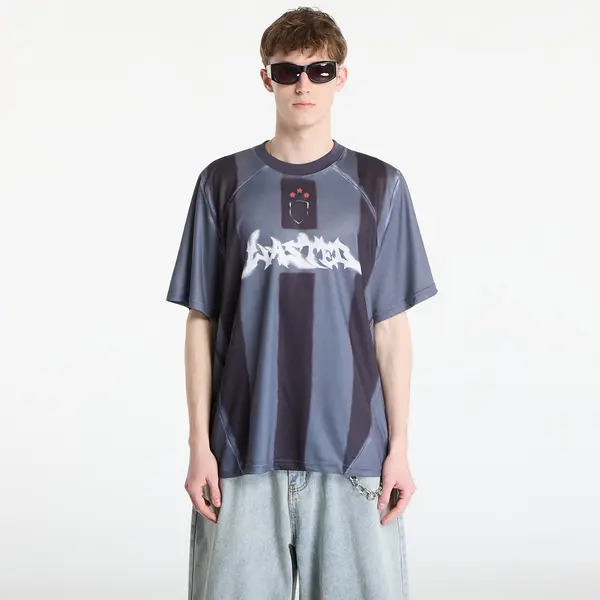 Wasted Paris Джърси Wasted Paris M Spray Football Jersey Black/ Stone Grey M
