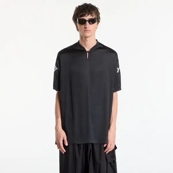 Y-3 Джърси Y-3 Liquid Logo Satin Jersey Black XL