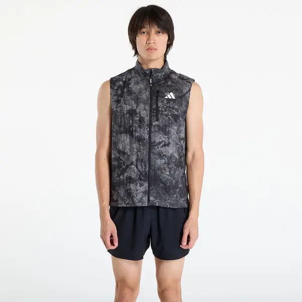 adidas Performance Елек adidas Own The Run Spray Dye Vest Grey Four S