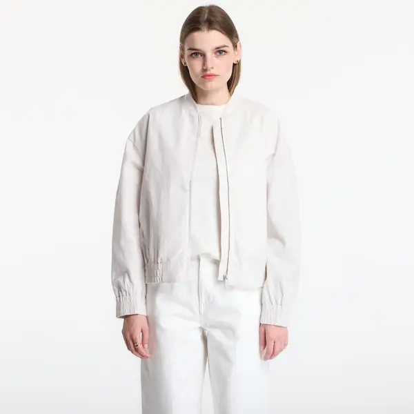 Calvin Klein Елек Calvin Klein Linen Bomber Jacket White Sand L