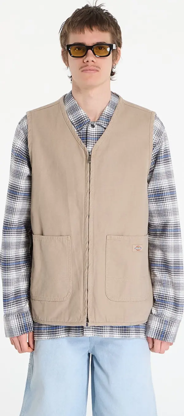 Dickies Елек Dickies Canvas Summer Vest Desert Sand S