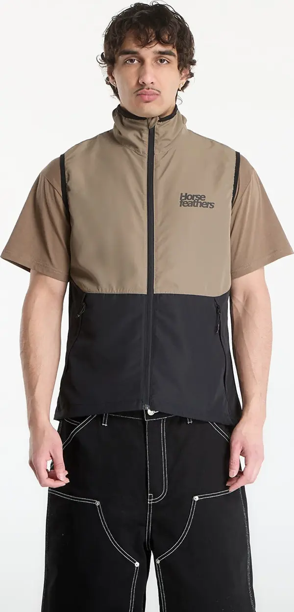 Horsefeathers Елек Horsefeathers Hill Vest Taupe/ Black L