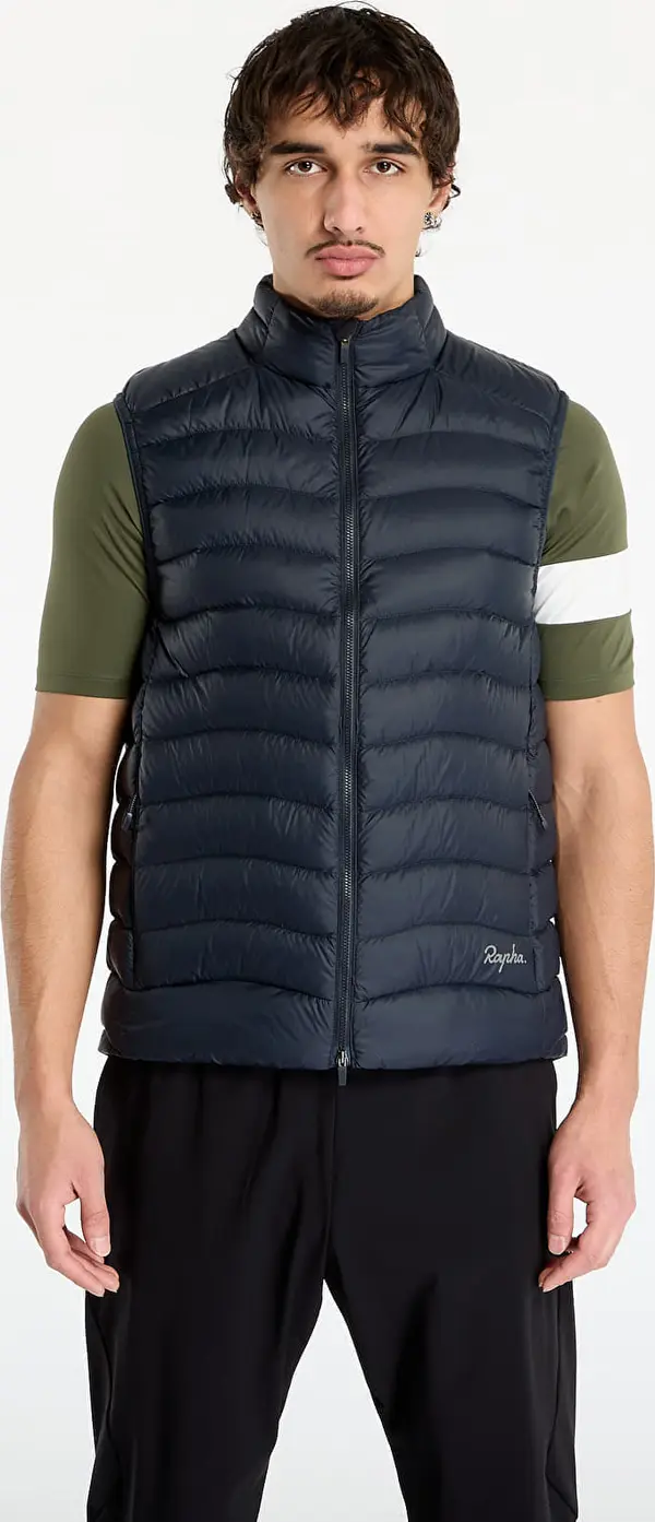 Rapha Елек Rapha Men's Down Gilet Black Charcoal/ Dark Grey L