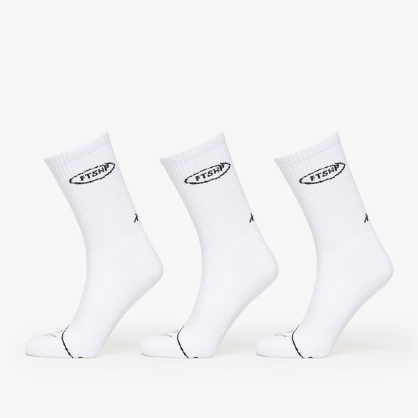 Footshop Footshop Basic But Not Basic Socks 3-Pack White