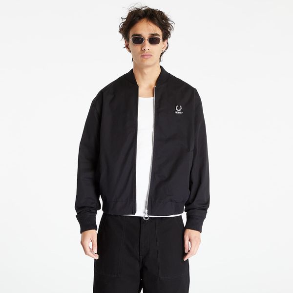 FRED PERRY FRED PERRY x RAF SIMONS Printed Bomber Jacket Black