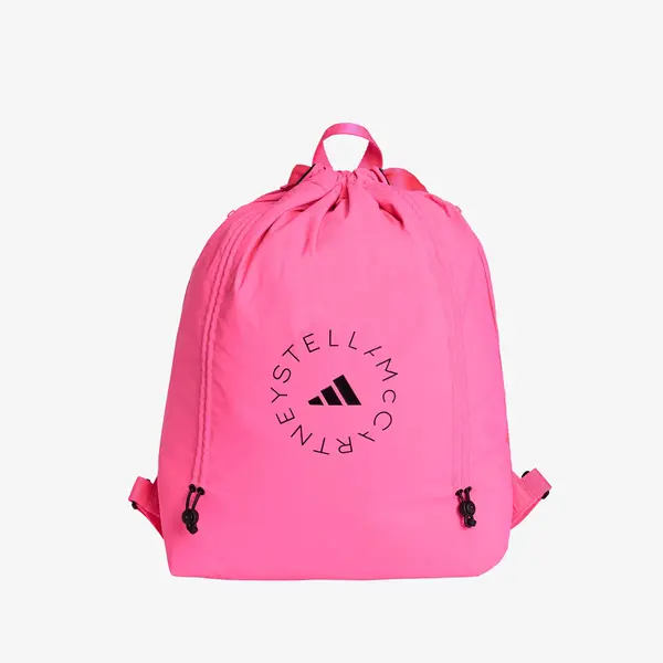 adidas Performance Гимнастически сак adidas x Stella Mccartney Gym Sack Solar Pink/ Black Universal