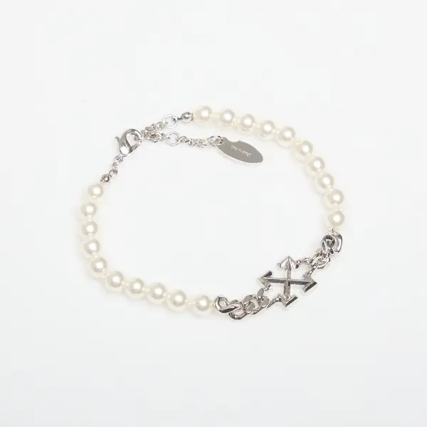 Off-White Гривна Off-White Arrow Bracelet Silver/ No Color Universal