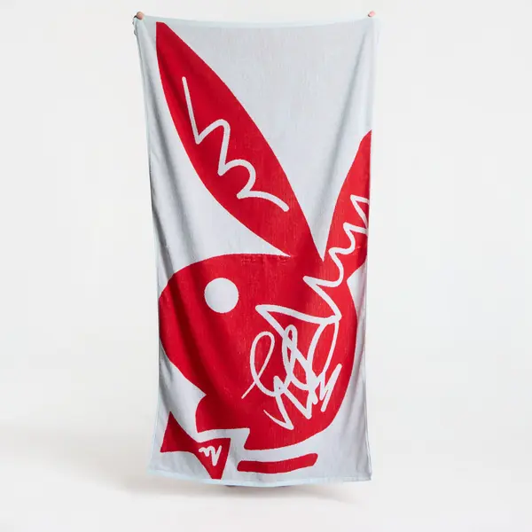 FTSHP Хавлиени кърпи Playboy x FTSHP Beach Towel Light Blue Universal