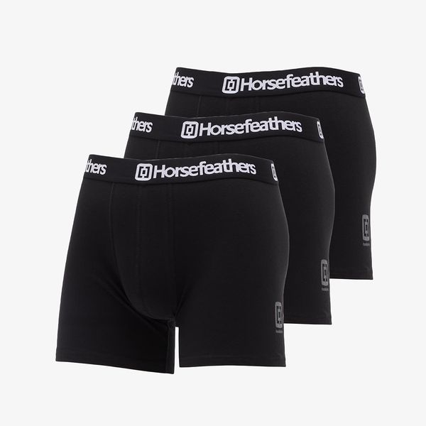 Horsefeathers Horsefeathers Dynasty 3Pack Boxer Shorts Black