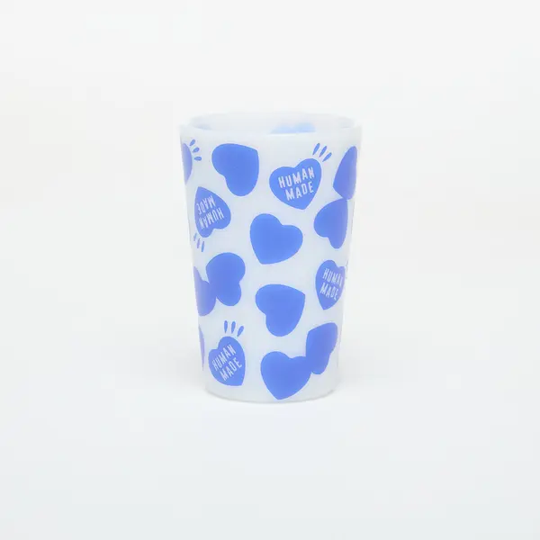HUMAN MADE HUMAN MADE Heart Pattern Tumbler Blue Universal