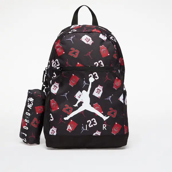 Jordan Jordan Jan Air School Backpack Black/ Gym Red/ White Universal