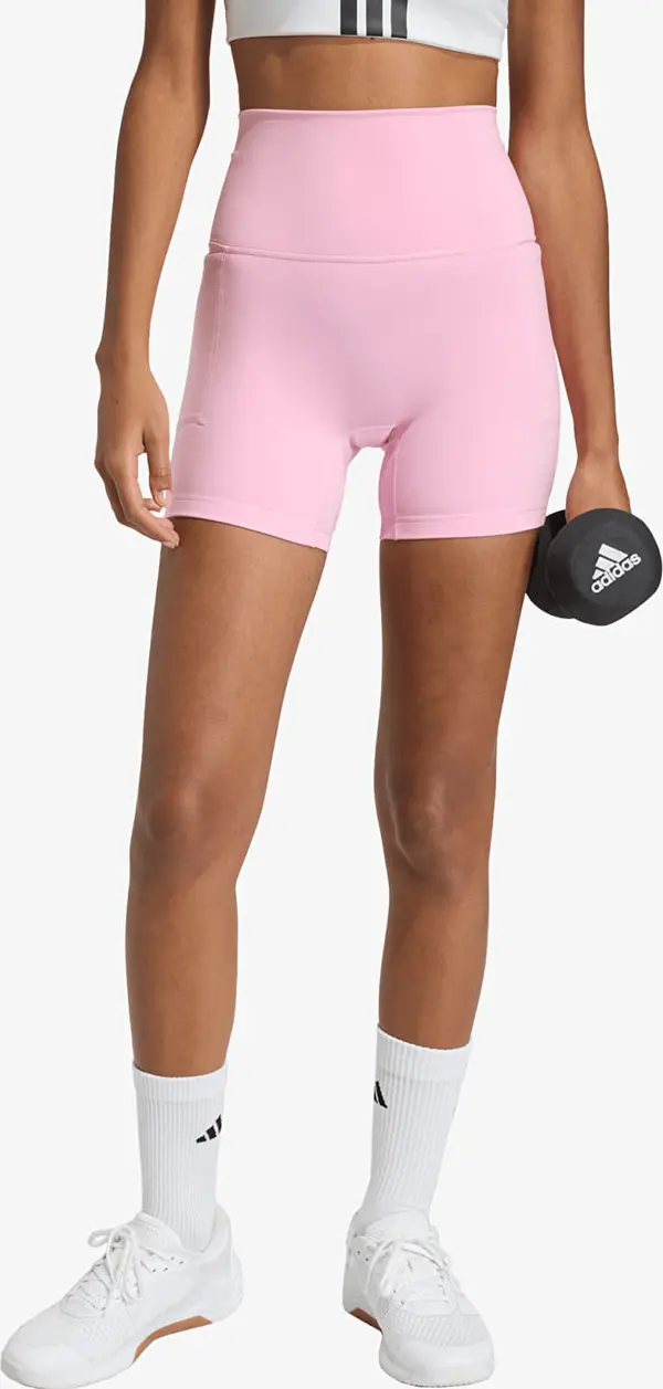 adidas Performance Клинове adidas 3 Stripes Studio All Me Booty Short Leggings True Pink XS