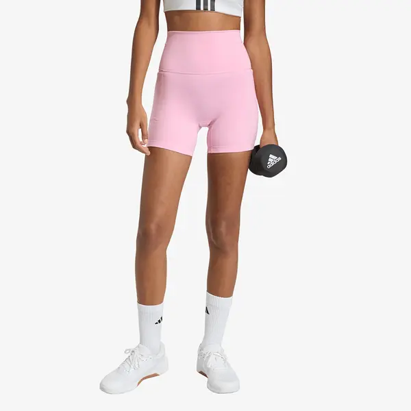 adidas Performance Клинове adidas 3 Stripes Studio All Me Booty Short Leggings True Pink XS