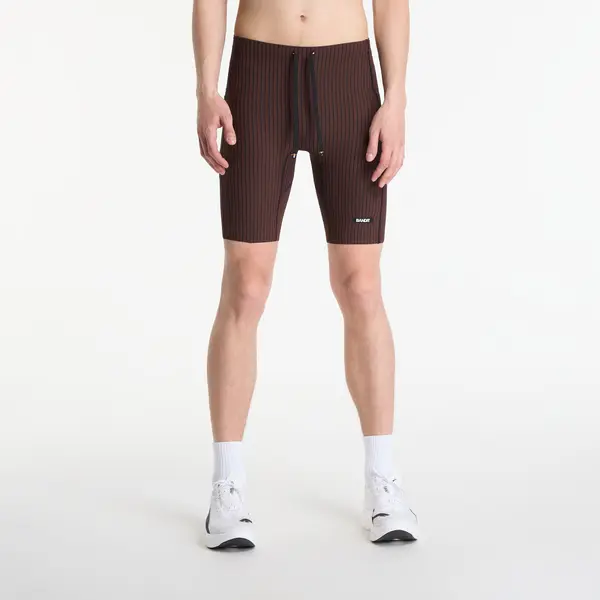 BANDIT Клинове BANDIT Men's Striped Cadence™ 7 Pocket Lined Half Tights Cacao/ Black L