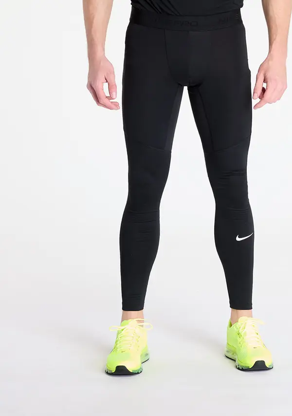 Nike Клинове Nike Pro Warm Men's Tights Black/ White L