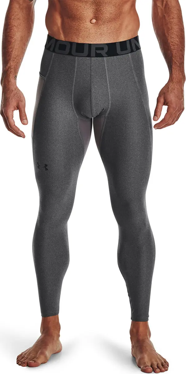 Under Armour Клинове Under Armour Hg Armour Leggings Carbon Heather/ Black XXXL
