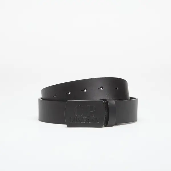 C.P. Company Колан C.P. Company Herringbone Tape Belt Black 90