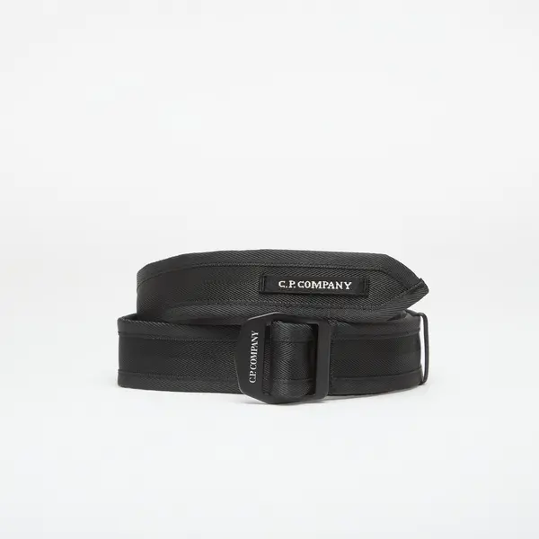 C.P. Company Колан C.P. Company Herringbone Tape Belt Black 95