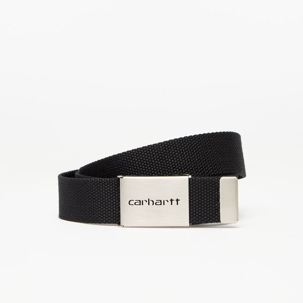 Carhartt WIP Колан Carhartt WIP Clip Belt Chrome Black Universal