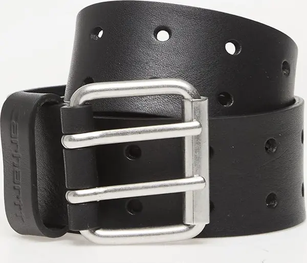 Carhartt WIP Колан Carhartt WIP Double Script Belt Black/ Silver M