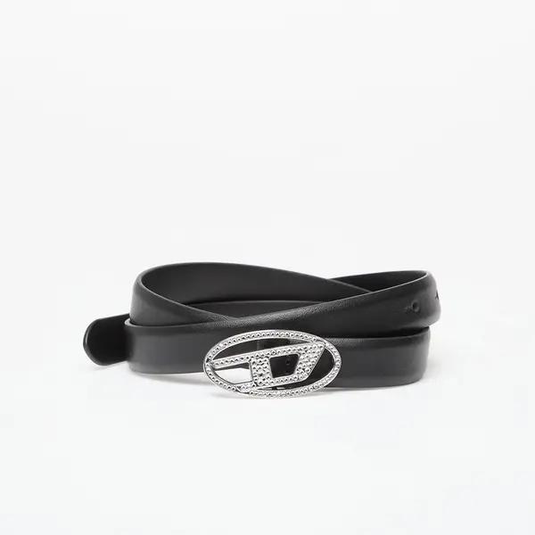 DIESEL Колан DIESEL Oval D Logo B-1Dr Strass 20 Belt Black 85