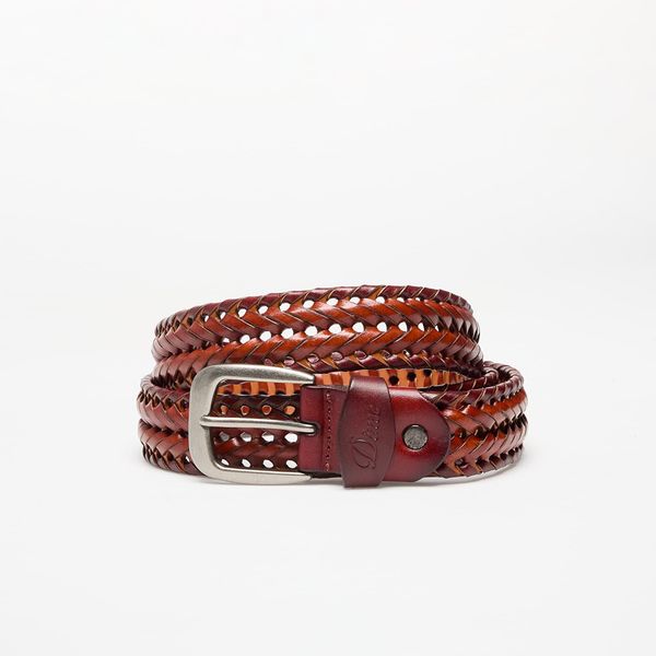 DIME Колан DIME Braided Leather Belt Caramel/ Brown S/M