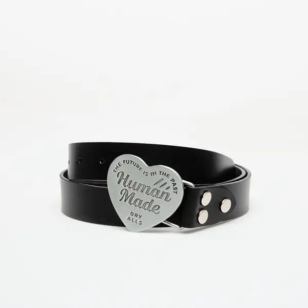 HUMAN MADE Колан HUMAN MADE Leather Buckle Belt Silver L