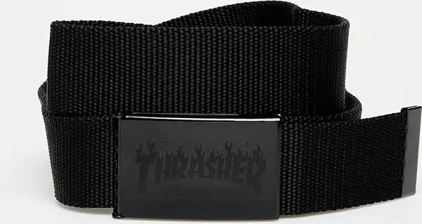 Thrasher Колан Thrasher Flame Logo Web Belt Black Universal