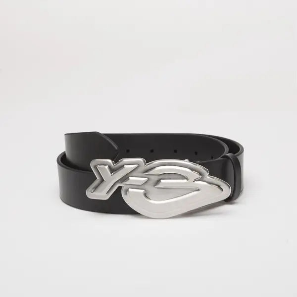 Y-3 Колан Y-3 B Logo Belt Black M