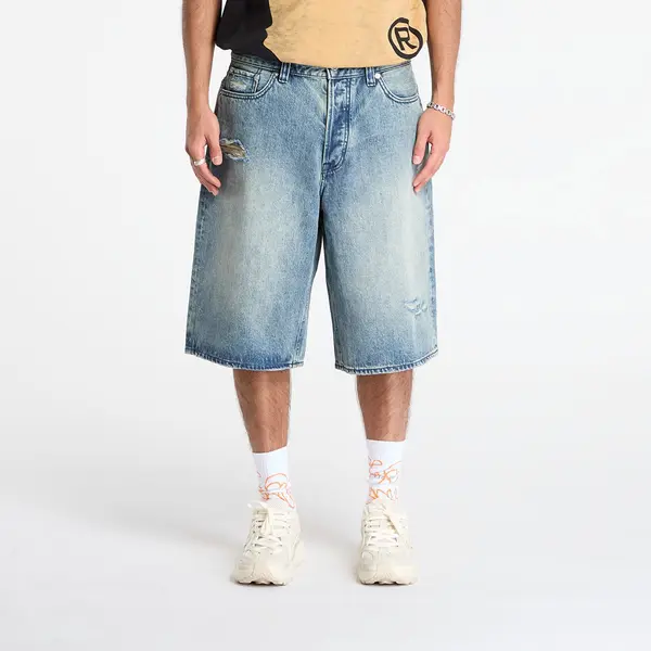 A BATHING APE Къси панталони A BATHING APE Sta Relaxed Fit Denim Shorts Lig XXL