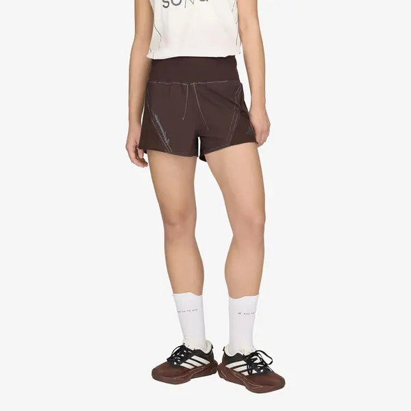 adidas Performance Къси панталони adidas Adi365 Sftm Running Shorts Aurora Coffee M 3"