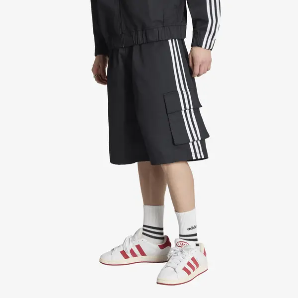 adidas Originals Къси панталони adidas Adicolor Cotton Twill Cargo Shorts Black M