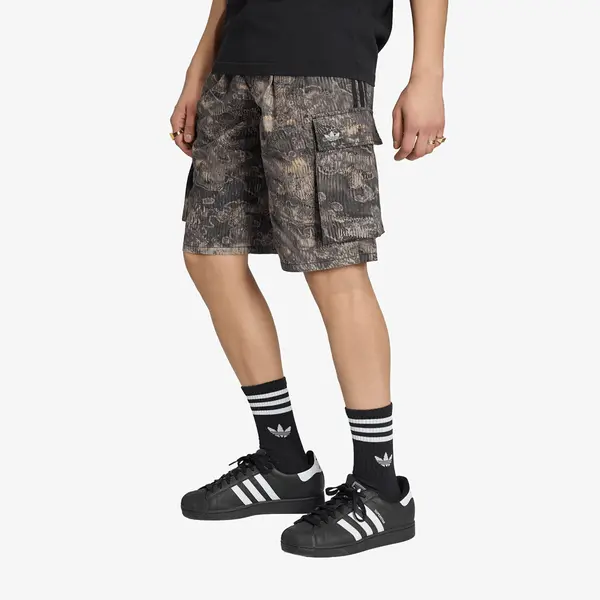 Adidas Къси панталони adidas Adilenium Season 5 Aop Cargo Shorts Chalk Pearl/ Wonder Taupe 35